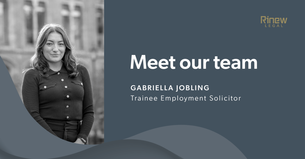 New team member Gabriella